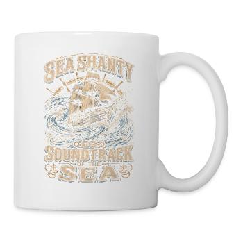 Shanty Chor Seemannslieder - Tasse - Weiß - Rechts