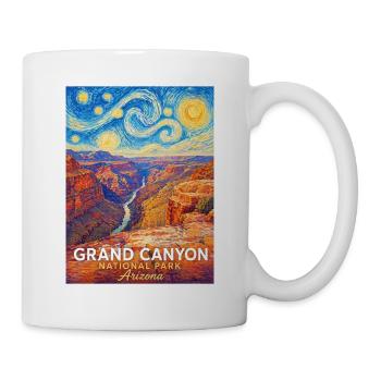 Grand Canyon Nationalpark Poster Arizona - Tasse - Weiß - Rechts