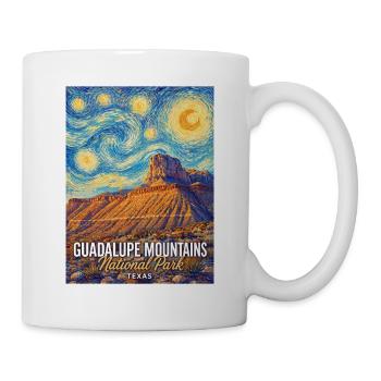 Parc national des montagnes Guadalupe, Texas - Mug blanc - blanc - Droite