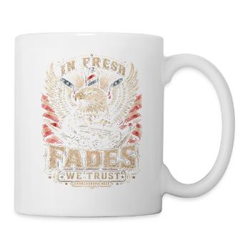 Barber Barbier In Fresh Fades We Trust - Tasse - Weiß - Rechts