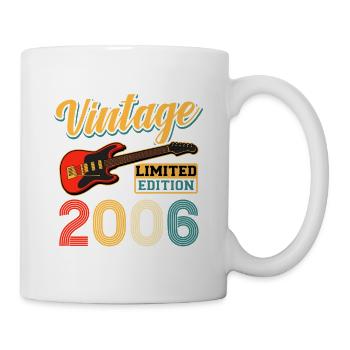 Vintage Guitar Limited Edition 2006 Design - Mug - white - Right