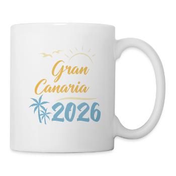 Gran Canaria 2026 - Tasse - Weiß - Rechts