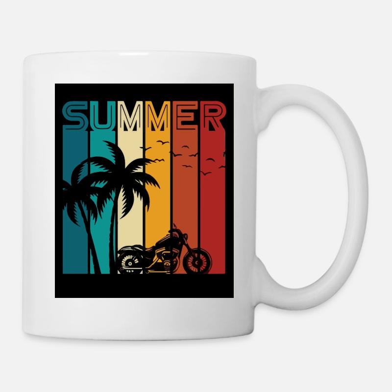 Sommer - Tasse - Weiß