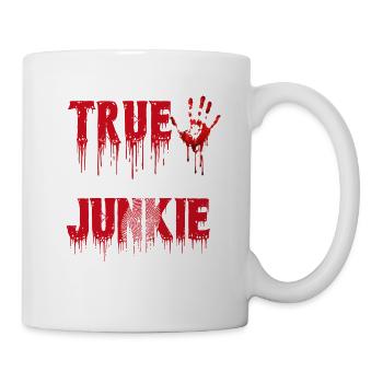 True Crime Junkie Murder Mystery Forensics Fan - Mug - white - Right