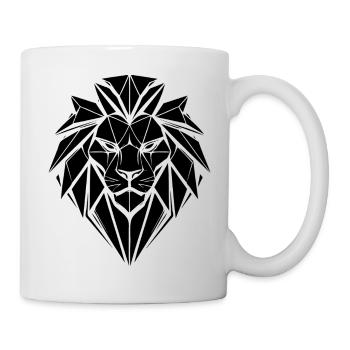 Lion Style – Strength & Pride - Leo - Mug - white - Right