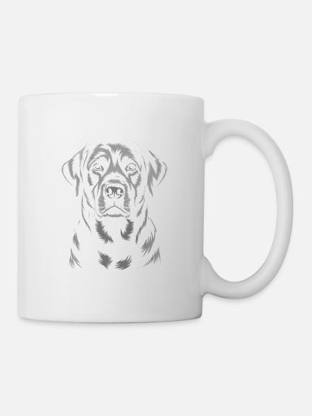 Labrador - Tasse - Weiß
