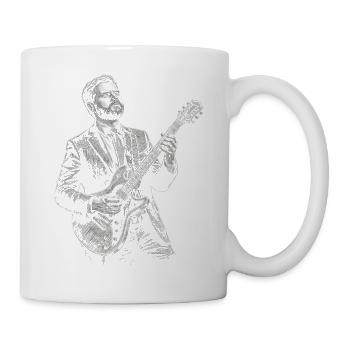 JD Vance spielt Gitarre - Tasse - Weiß - Rechts