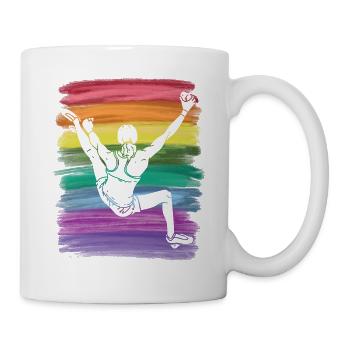 Boulderer Boulder Bouldern - Tasse - Weiß - Rechts