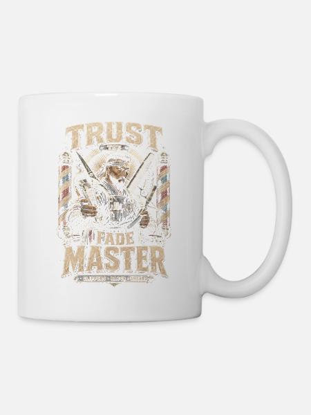 Barber Barbier Trust The Fade Master - Tasse - Weiß