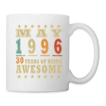 May 1996 – 30 years of Awesome Retro - Mug - white - Right