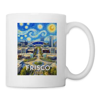 Frisco Texas Sternennacht - Tasse - Weiß - Rechts
