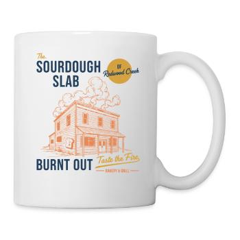 Boulanger au pain au levain La Dalle au levain - Mug blanc - blanc - Droite