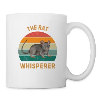 The Rat Whisperer Funny Pet Rat Owner Gift - Mug - white - Right