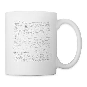 13 Geburtstag Mathe Mathematik Teenager Jugendlich - Tasse - Weiß - Rechts