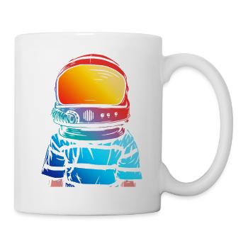 Astronaut Dream Gift for Kids - Mug - white - Right