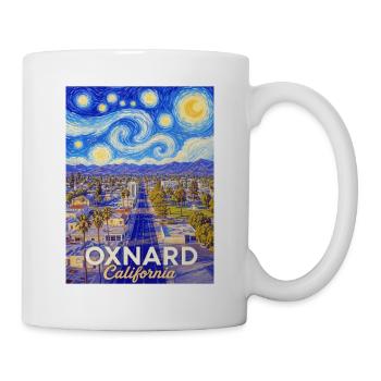Nuit étoilée à Oxnard, Californie - Mug blanc - blanc - Droite