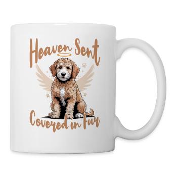 Goldendoodle Dog Breed - Mug - white - Right
