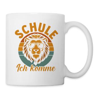 Kindergarten First Grade Lion Student Kindergarten - Mug - white - Right
