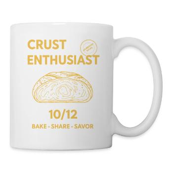 Passionné de pâte de pâtisserie au pain au levain - Mug blanc - blanc - Droite