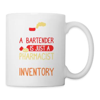 Barman Serveur Barman Barman - Mug blanc - blanc - Droite