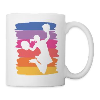 Cheerleader Cheer Mom Cheerleading - Tasse - Weiß - Rechts
