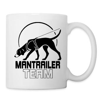 Foxhound Mantrailer Team Dog Sport Dogs Wilsigns - Mug - white - Right
