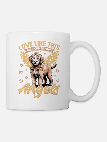 Goldendoodle Dog Breed - Tasse - Weiß
