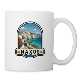 Naxos Greece Holidays Portara Apollo Temple - Mug - white - Right