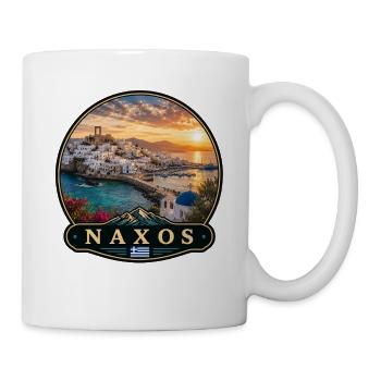 Holidays Greece Naxos Portara Apollo Temple - Mug - white - Right
