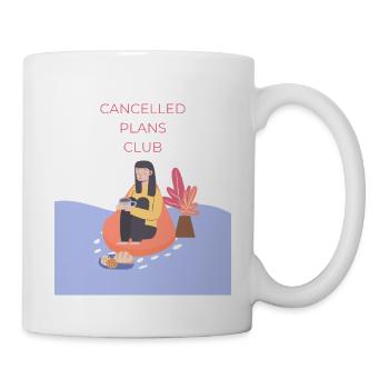 Club des plans annulés - Mug blanc - blanc - Droite
