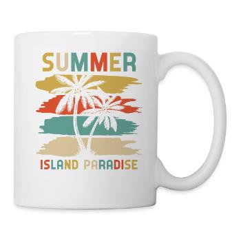 Summer Island Paradise Travel Fever - Mug - white - Right