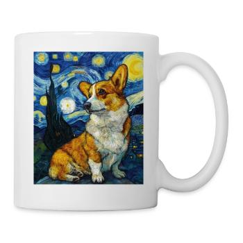 Corgi gallois Pembroke - Mug blanc - blanc - Droite