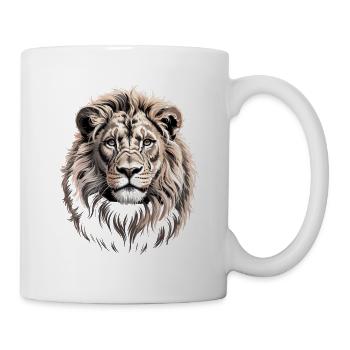Lion's Head - Mug - white - Right
