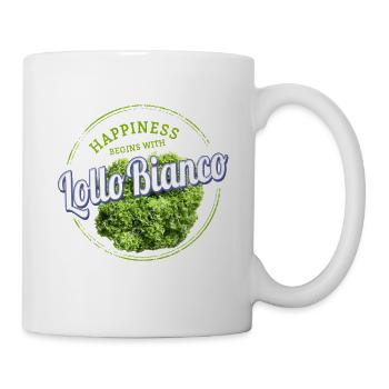 Lollo Bianco Salad Vintage Lollo Bionda Design - Mug blanc - blanc - Droite