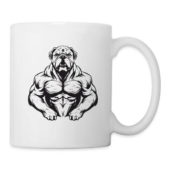 Culturisme canin - Mug blanc - blanc - Droite