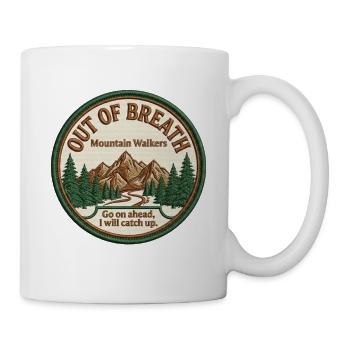 Hiking - Mountain Walkers - Mug - white - Right