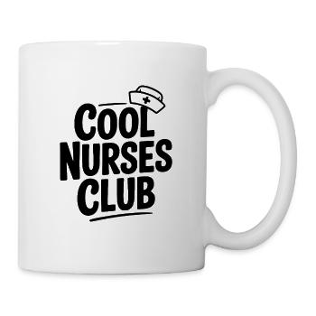 Cool Nurses Club - Tasse - Weiß - Rechts