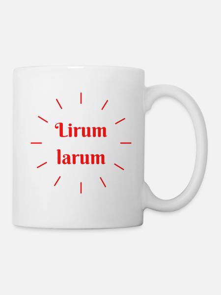 Lirumlarum Sun - Vocabulaire, mots oubliés - Mug blanc - blanc