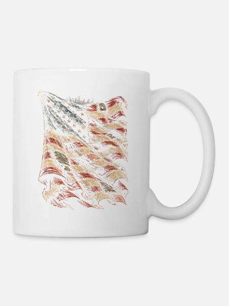 Veterans Day Für Demokraten - Tasse - Weiß