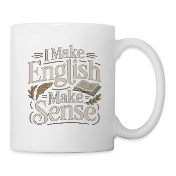 ESL Teacher I Make English Make ESL Education - Mug - white - Right
