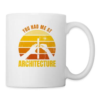 Architects' Saying - Mug - white - Right
