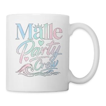 Malle Party Crew Mallorca Summer Holiday - Mug - white - Right