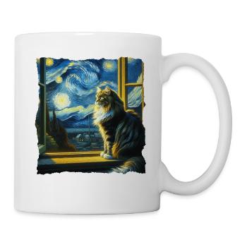 Maine Coon Starry Night - Mug - white - Right