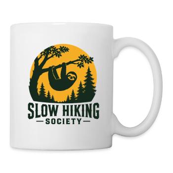 Langsam wandernde Faultheit - Tasse - Weiß - Rechts