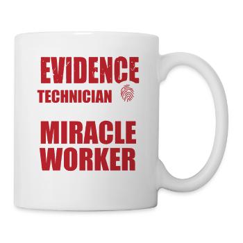 forensischer wissenschaftler kriminologie - Tasse - Weiß - Rechts