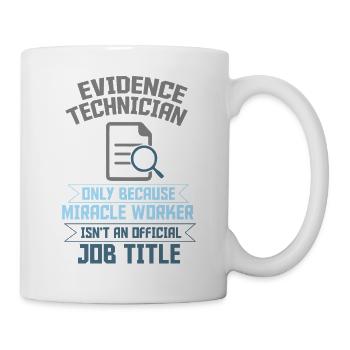 Scientifique médico-légal Criminologie - Mug blanc - blanc - Droite