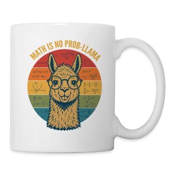 Les maths ne sont pas un t-shirt de prof de maths à problèmes - Mug blanc - blanc - Droite