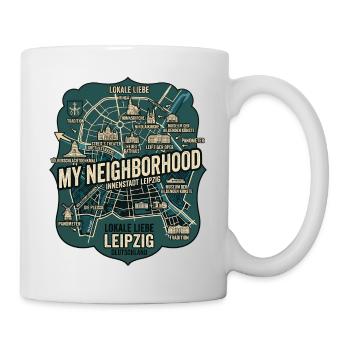 Leipzig Hood - Tasse - Weiß - Rechts
