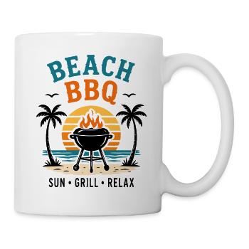 Beach BBQ Sun Grill Relax Grillmeister - Mug - white - Right