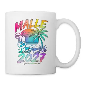 Malle 2027 Mallorca Holiday Party Summer - Mug - white - Right